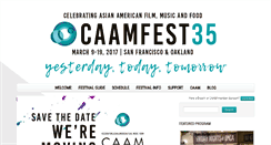 Desktop Screenshot of caamfest.com